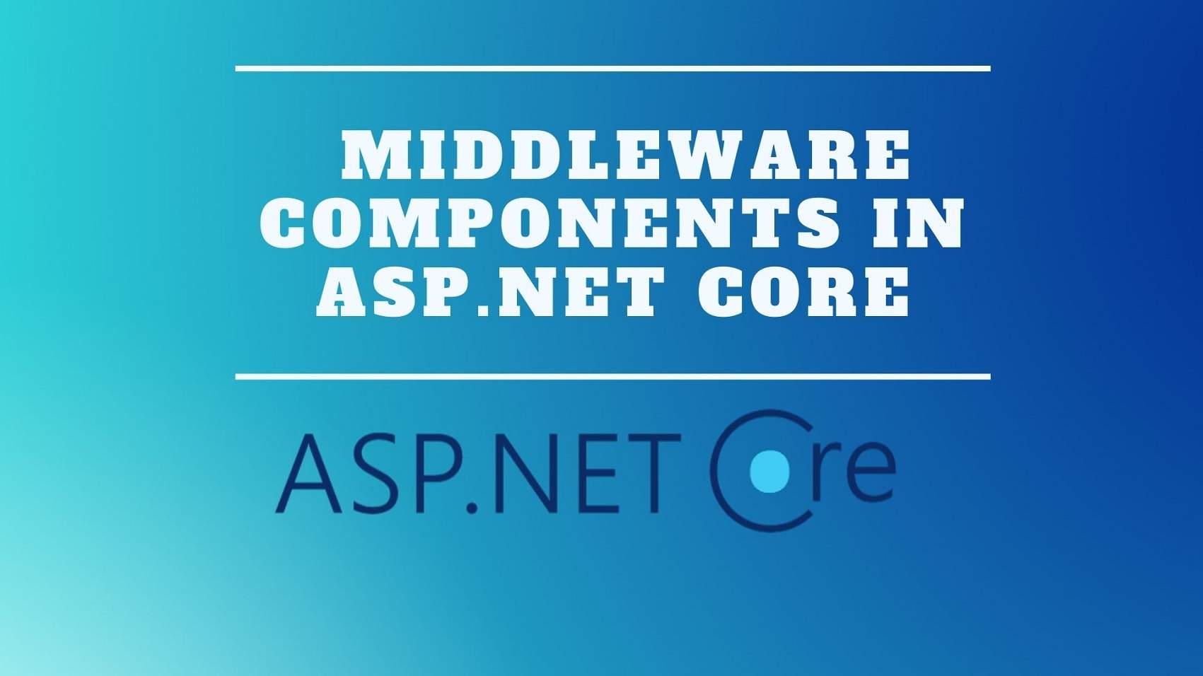 Middleware Components And Request Pipeline in ASP.NET Core